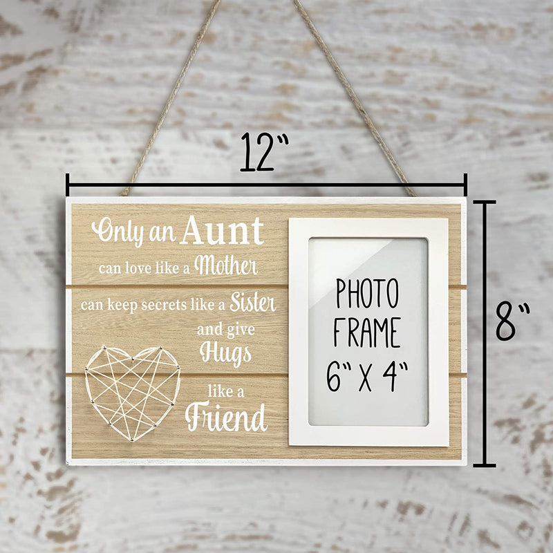 GIFTAGIRL Aunt Gifts for Mothers Day or Birthday - Pretty Mothers Day or Birthday Gifts for Aunt like Our Aunt Picture Frames, Are Sweet Aunt Gifts for Any Occassion, and Arrive Beautifully Gift Boxed