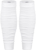 Leg Sleeves for Men Calf Leg Compression Sleeve for Men Youth Adult Running Sports Football Accessories Socks Backplate Sporting Goods > Outdoor Recreation > Winter Sports & Activities American Trends White  