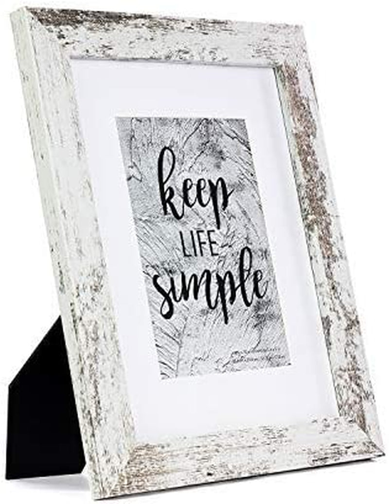 Kennethan 11X14 White Picture Frame - Made to Display Pictures 8X10 with Mat or 11X14 without Mat - Wide Molding - Wall Mounting Material Included… Home & Garden > Decor > Picture Frames kennethan Rotten White 8x10"-1Pack 