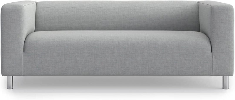 TLYESD Klippan Cover Replacement for IKEA 2 Seater Klippan Loveseat Sofa Slipcover,Klippan Loveseat Cover(Light Grey) Home & Garden > Decor > Chair & Sofa Cushions TLYESD Light Grey  