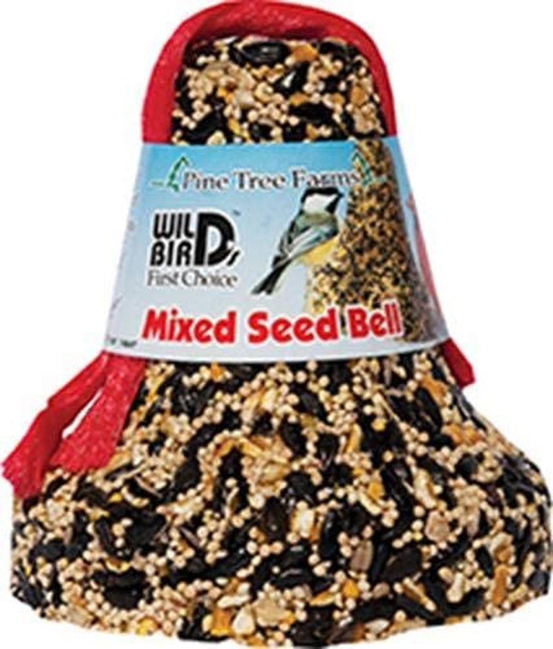 Pine Tree Farms 1320 Mixed Seed Bell with Net, 16-Ounce Animals & Pet Supplies > Pet Supplies > Bird Supplies > Bird Food Pine Tree Farms   