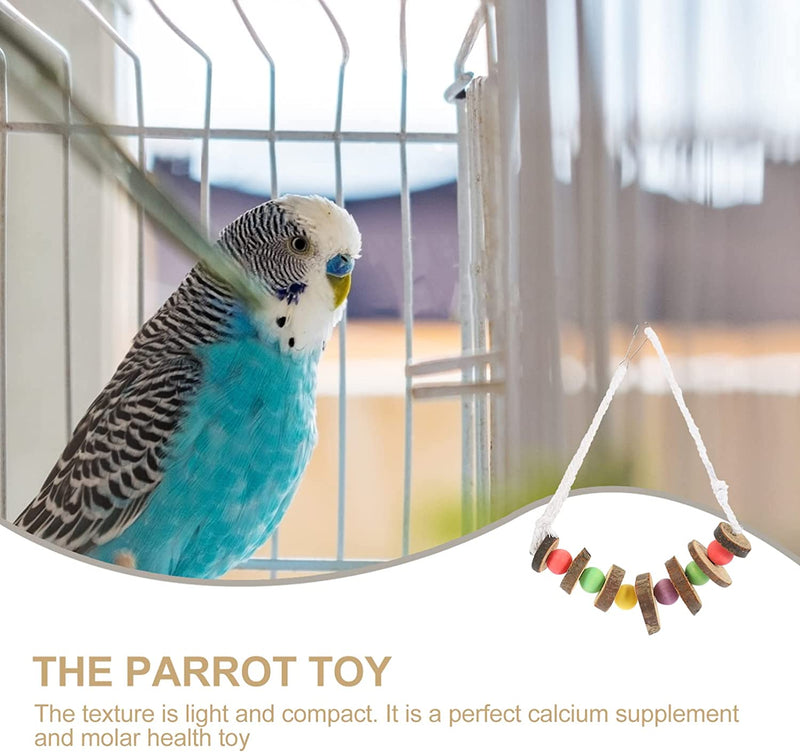 Ipetboom 6Pcs Bird Perch Stand Platform Chewing Toys Wood Bird Branch Playground Paw Grinding for Pet Parrot Budgies Parakeet Rat Mouse Cage Accessories Animals & Pet Supplies > Pet Supplies > Bird Supplies > Bird Cages & Stands Ipetboom   