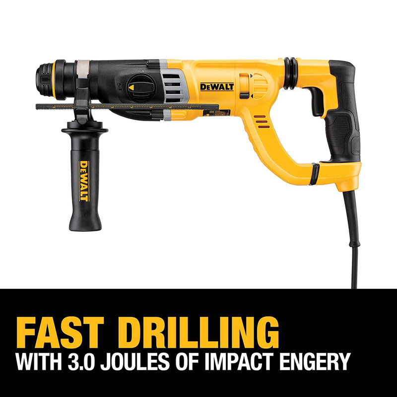 DEWALT Rotary Hammer Drill with Shocks, D-Handle, SDS, 1-1/8-Inch (D25263K) Sporting Goods > Outdoor Recreation > Fishing > Fishing Rods DEWD7   