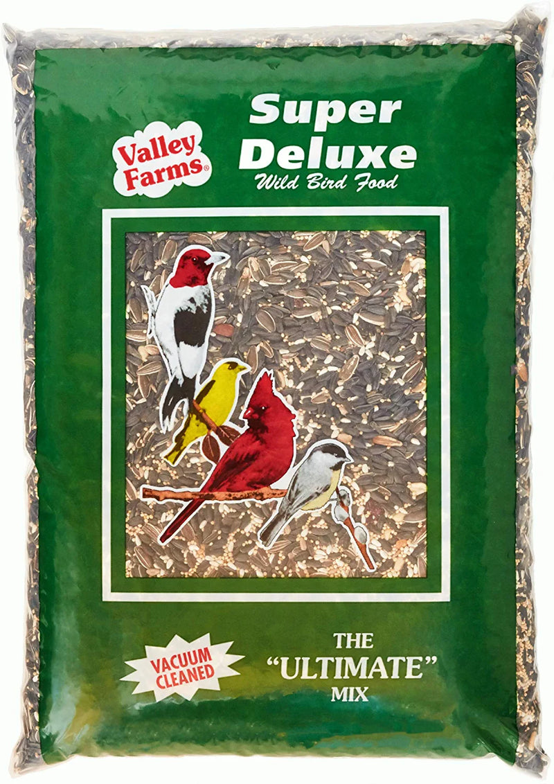 Valley Farms Super Deluxe Wild Bird Food - the Ultimate Wild Bird Seed Mix (15 LBS) Animals & Pet Supplies > Pet Supplies > Bird Supplies > Bird Food Truffa Seed Co Inc 4 Pound (Pack of 1)  