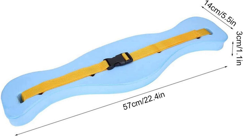 Exercise Swimming Train Equipment Belt, Adjustable Swim Floating Safety Belt, EVA Fish Shaped Waistband Float, Water Aerobics Exercise Belt for Low Impact Swimming Pool Workouts Sporting Goods > Outdoor Recreation > Boating & Water Sports > Swimming Swimming Belt   