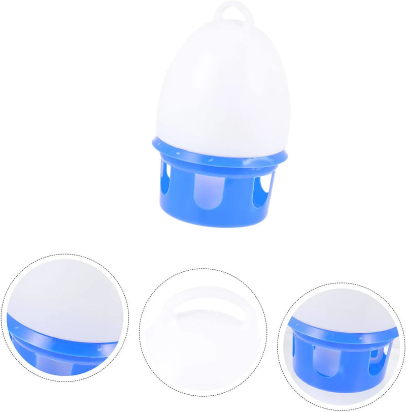 Mipcase 1Pc Cup Waterer with Bottles Dove Supplies Chickens Automatic Pigeon L Watering Handle Water Feeder- Parrots Container Accessories Drinker Useful Cage Convenient Auto Large Animals & Pet Supplies > Pet Supplies > Bird Supplies > Bird Cage Accessories > Bird Cage Food & Water Dishes Mipcase   