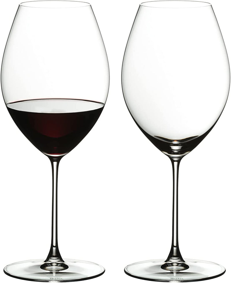 Riedel Veritas Pinot Noir Glass, 2 Count (Pack of 1), Clear Home & Garden > Kitchen & Dining > Tableware > Drinkware Crystal of America Old World Syrah  