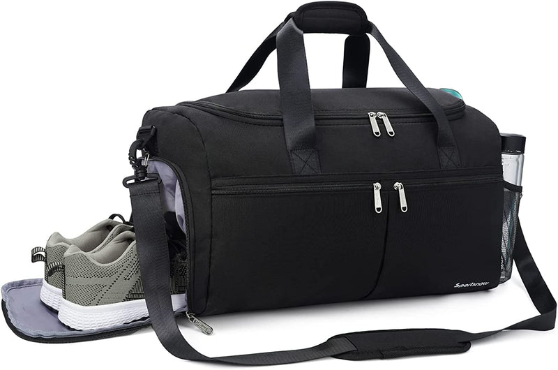Gym Bag for Women Men, Sports Fitness Workout Duffle Bag with Wet Pocket & Shoes Compartment Home & Garden > Household Supplies > Storage & Organization sportsnew   