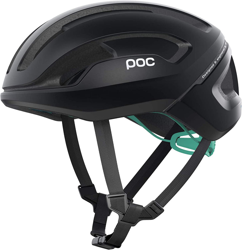 POC Bike-Helmets 10721 Sporting Goods > Outdoor Recreation > Cycling > Cycling Apparel & Accessories > Bicycle Helmets POC Uranium Black/Fluorite Green Matte Small 