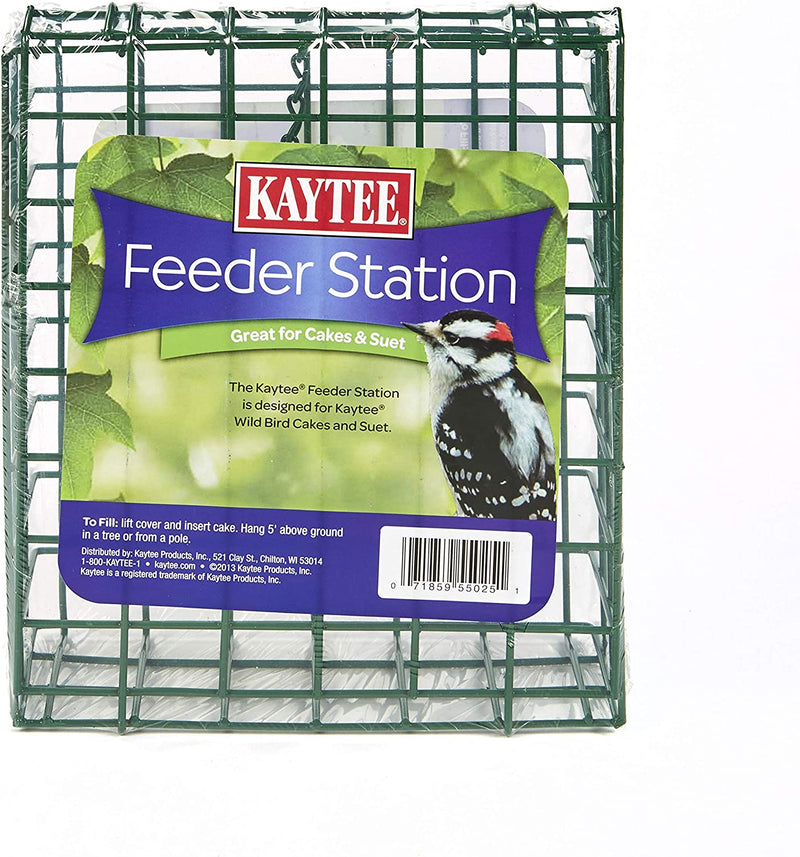 Kaytee Wild Bird Seed & Mealworm Seed Cake Food for Bluebirds, Chickadees, Woodpeckers and More, 1.4 Pound Animals & Pet Supplies > Pet Supplies > Bird Supplies > Bird Food Central Garden & Pet Feeder Station  