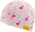 Cheekaaboo Stretchable Comfy Swim Cap for Toddler and Kids Boys Girls, Age 2-8 Sporting Goods > Outdoor Recreation > Boating & Water Sports > Swimming > Swim Caps Cheekaaboo Pink / Flamingo  