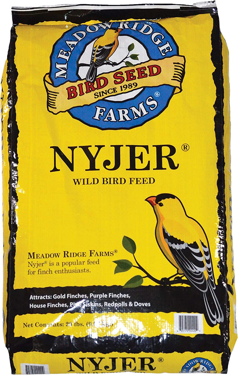 Meadow Ridge Farms Nyjer Thistle Bird Seed, 20-Pound Bag Animals & Pet Supplies > Pet Supplies > Bird Supplies > Bird Food Meadow Ridge Farms 20 Pound (Pack of 1)  