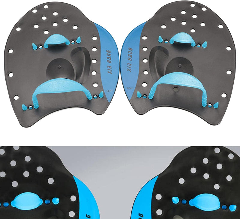 Harilla Swimming Hand Paddles for Men Women Children, Swim Training Hand Paddles Hand Gloves Sporting Goods > Outdoor Recreation > Boating & Water Sports > Swimming > Swim Gloves Harilla   
