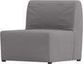 The Dense Cotton Lycksele Chair Bed Sofa Replacement Is Custom Made for IKEA Lycksele Single Sleeper or Futon. a Lycksele Slipcover Replacement (Light Gray)
