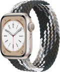 OULUOQI Braided Solo Loop Compatible with Apple Watch Band 38Mm 40Mm 41Mm 42Mm 44Mm 45Mm 49Mm Women Men,Lace Nylon Stretchy Elastic Sport Strap for Iwatch Ultra Series 8 SE 7 6 5 4 3 2 1. Sporting Goods > Outdoor Recreation > Winter Sports & Activities OULUOQI B-Gradient Black 42mm/44mm/45mm/49mm XS 