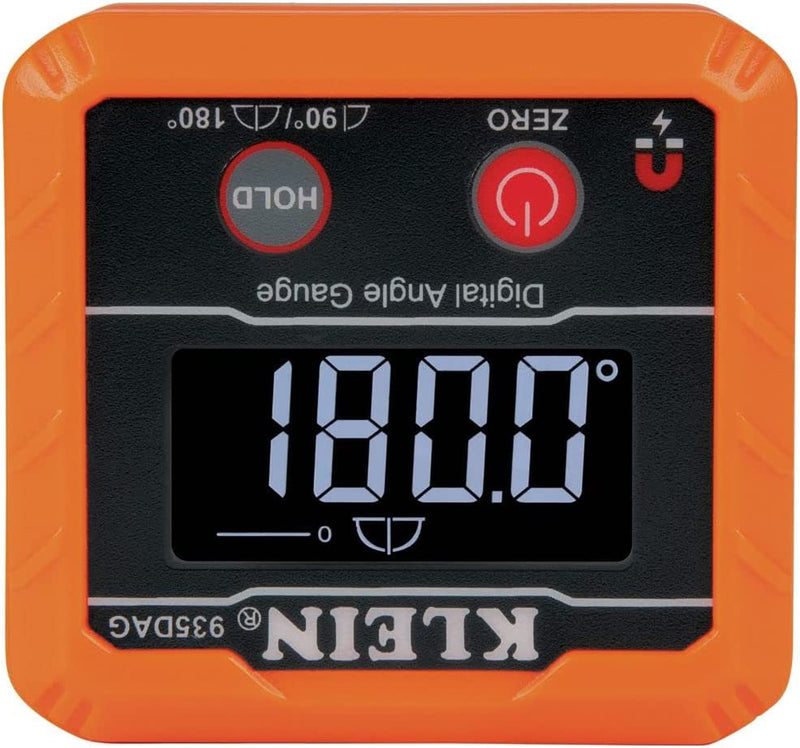 Klein Tools 935DAG Digital Electronic Level and Angle Gauge, Measures 0 - 90 and 0 - 180 Degree Ranges, Measures and Sets Angles Sporting Goods > Outdoor Recreation > Fishing > Fishing Rods Klein Tools   