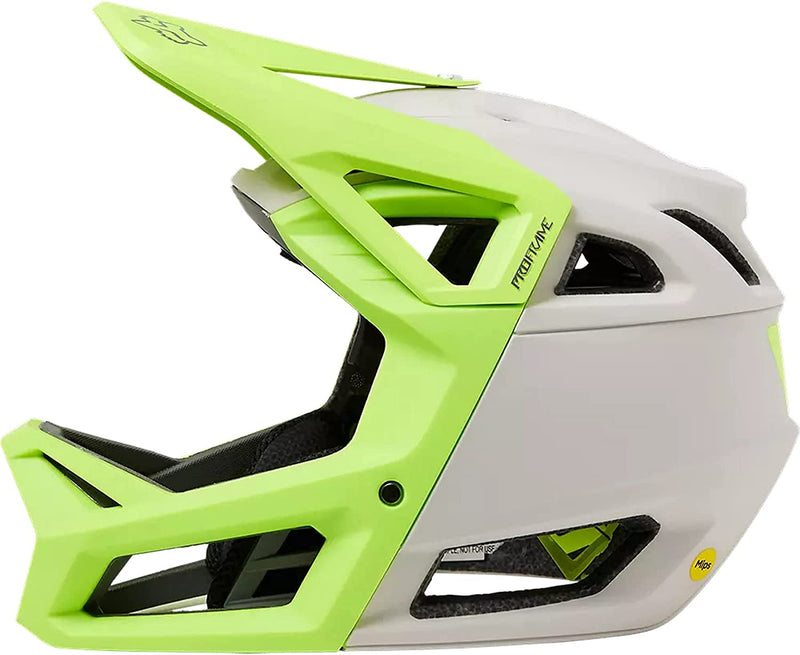 Fox Racing Proframe RS Helmet Mhdrn Vintage White, M Sporting Goods > Outdoor Recreation > Cycling > Cycling Apparel & Accessories > Bicycle Helmets Fox Racing   