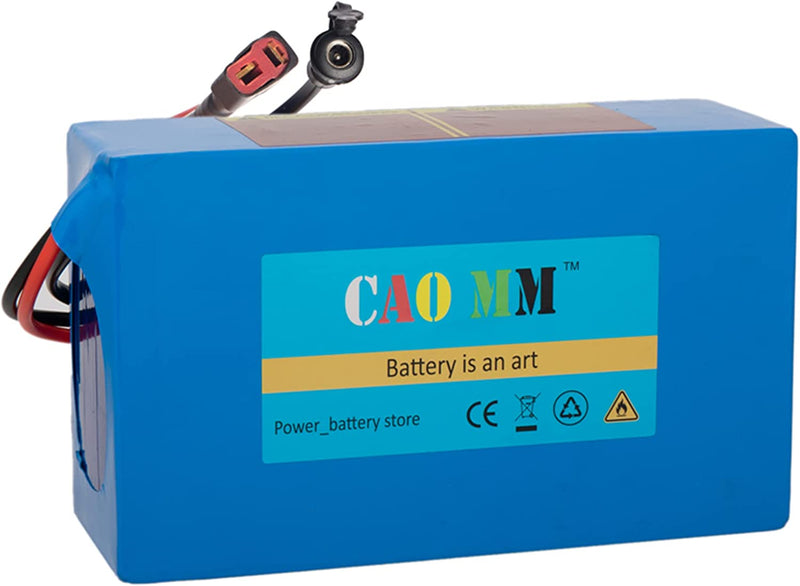 36V Battery, (2-5 Days Delivery from California) 10AH/ 14AH/ 16AH/ 20AH Lithium Battery Pack Li Ion Battery for 200-1000W Motor Electric Bike Bicycle Scooter Sporting Goods > Outdoor Recreation > Cycling > Bicycles Cao MM 36V/16AH Without Chager  