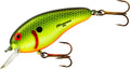 Bomber Lures Flat a Crankbait Fishing Lure Sporting Goods > Outdoor Recreation > Fishing > Fishing Tackle > Fishing Baits & Lures Bomber Chartreuse/Black Scales 2 1/2", 3/8 oz 