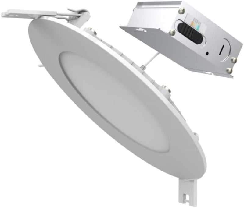 Feit Electric White 4 In. W LED Canless Recessed Downlight 9 W Home & Garden > Lighting > Flood & Spot Lights Feit   