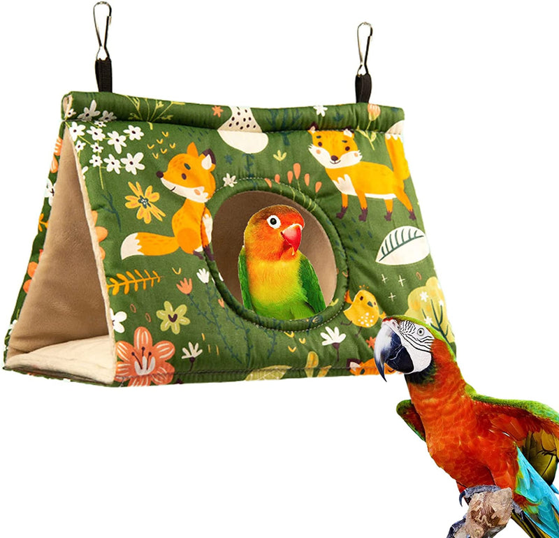 Fashion Pet Bird Parrot Cages Warm Hammock Tent Bed Hanging Cave for Sleeping Small Bird Cage Accessories Bird House Hanging Cave Bed Ferrets Hanging Cave Bed Hanging Cave Reptiles Animals & Pet Supplies > Pet Supplies > Bird Supplies > Bird Cages & Stands boeerty   