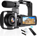 4K Camcorder Digital Video Camera WiFi Vlogging Camera Camcorders with Microphone & Remote Control 3.0" IPS Touch Screen Vlog Camera for YouTube Video Camera Cameras & Optics > Cameras > Video Cameras Lincom Tech V4L  