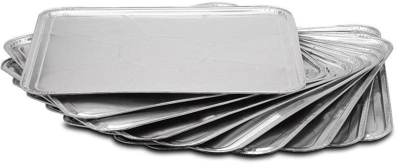 5-Pack Disposable Foil Oven Liners by DCS Deals – Keep Your Oven Clean and Healthy – Perfect Silver Foil Drip Pan Tray for Cooking, Baking, Roasting, and Grilling- 18.5 X15.5” Inch Home & Garden > Kitchen & Dining > Cookware & Bakeware DCS Deals inc.   