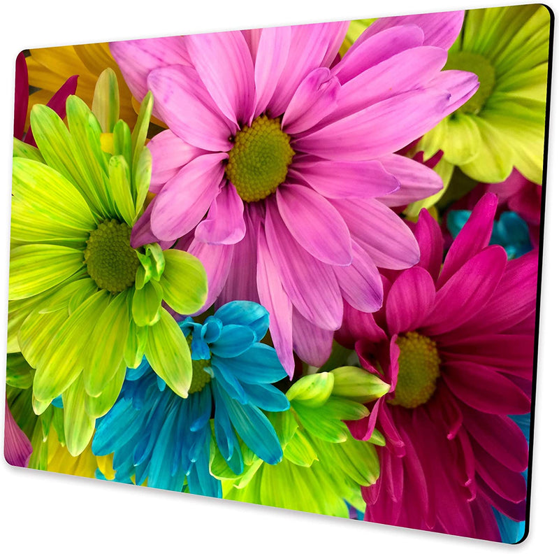 Shalysong Watercolor Flower Mousepad Computer Mouse Pad with Design Personalized Mouse Pad for Laptop Computer Office Decoration Accessories Gift Sporting Goods > Outdoor Recreation > Winter Sports & Activities XCCOM Watercolor flower  