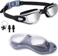 Swim Goggles, Swimming Goggles No Leaking anti Fog Adult Men Women Youth Sporting Goods > Outdoor Recreation > Boating & Water Sports > Swimming > Swim Goggles & Masks FUNDASTIC Bright Silver  