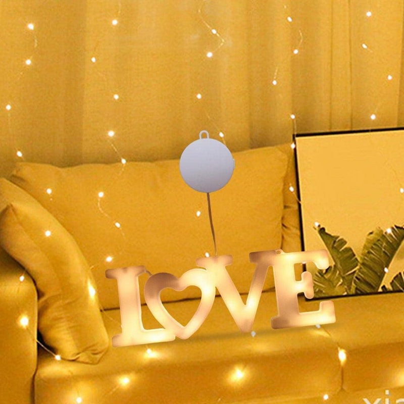 Romantic LED Love/Marry Me Letter Acrylic Light Sign with Suction Cup, Night Light for Proposal, Wedding, Valentine'S Day, Anniversary, Word Poster Background, Hanging Lamps Gift Home & Garden > Decor > Seasonal & Holiday Decorations ChuHe   