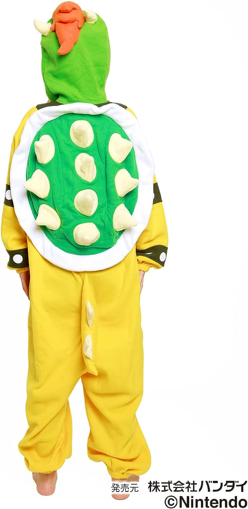 SAZAC Super Mario Bros - Onesie Jumpsuit Halloween Costume (Bowser)