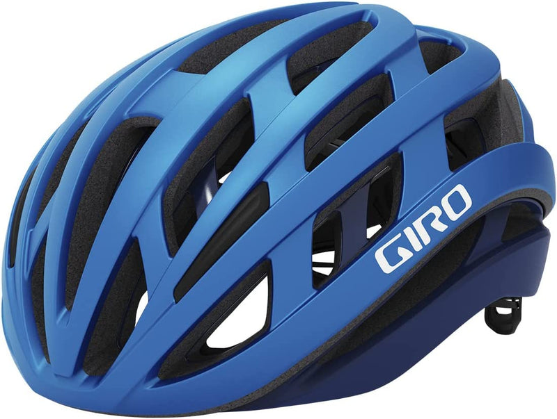 Giro Helios Spherical Adult Road Cycling Helmet Sporting Goods > Outdoor Recreation > Cycling > Cycling Apparel & Accessories > Bicycle Helmets Giro Matte Ano Blue Medium (55-59 cm) 