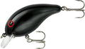 Bandit Series 100 Crankbait Bass Fishing Lures, Dives to 5-Feet Deep, 2 Inches, 1/4 Ounce Sporting Goods > Outdoor Recreation > Fishing > Fishing Tackle > Fishing Baits & Lures Pradco Outdoor Brands Solid Black  