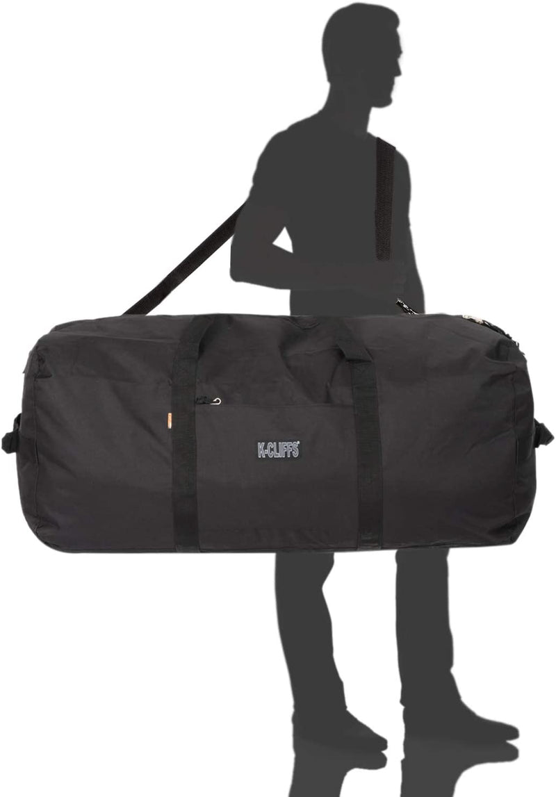 Heavy Duty Cargo Duffel Large Sport Gear Drum Set Equipment Hardware Travel Bag Rooftop Rack Bag (42" X 20" X 20", Navy) Home & Garden > Household Supplies > Storage & Organization K-Cliffs   