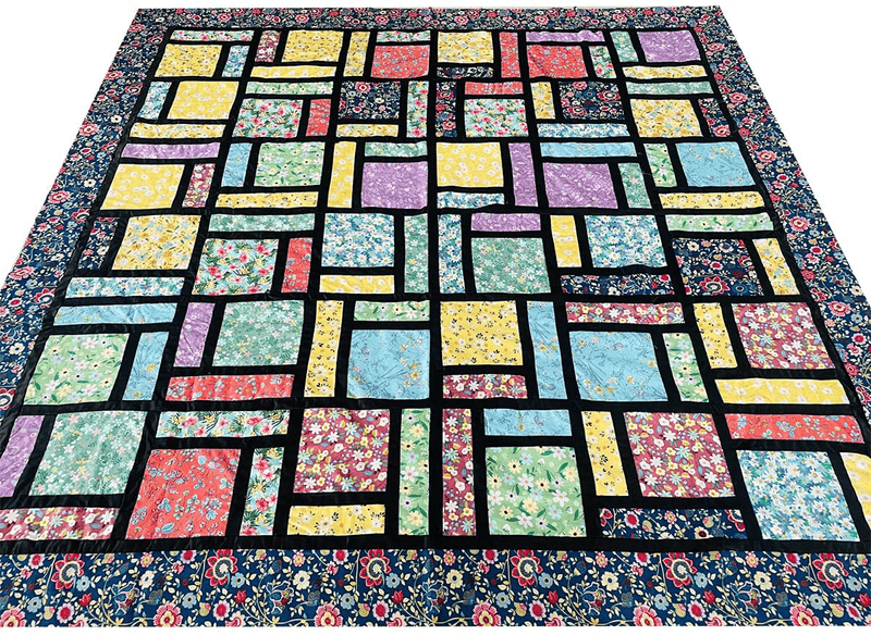 50pcs 8 x 8 inches Cotton Fabric Bundle Squares for Quilting Sewing, Precut Fabric Squares for Craft Patchwork Arts & Entertainment > Hobbies & Creative Arts > Arts & Crafts > Art & Crafting Materials > Textiles > Fabric LENCHER   