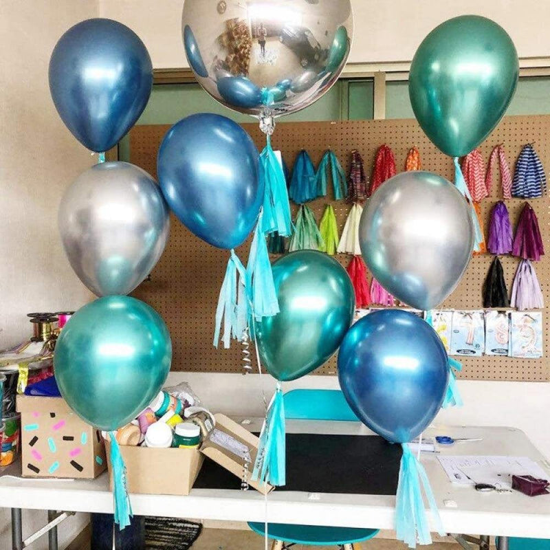 50Pcs Thicken Balloon Party Supplies Wedding Metallic Face Latex Balloons for Holiday Events Party Decoration Gold Arts & Entertainment > Party & Celebration > Party Supplies Xinhuaya   