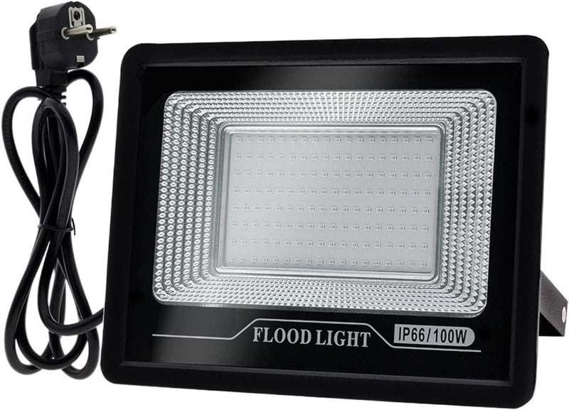 50W 100W LED Floodlight IP66 Waterproof Fluorescent Flood Lights 395Nm 400Nm Party Lamp Stage Lights ( Color : 100W - with Plug ) Home & Garden > Lighting > Flood & Spot Lights WEMAR   