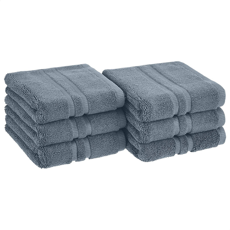 GOTS Certified Organic Cotton Washcloths - 12-Pack, Pristine Snow Home & Garden > Linens & Bedding > Towels KOL DEALS Tide Pool 6-Pack Hand Towels 