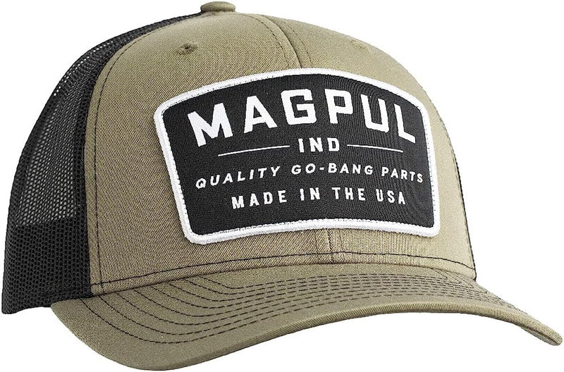 Magpul Standard Trucker Hat Snap Back Baseball Cap, One Size Fits Most Sporting Goods > Outdoor Recreation > Fishing > Fishing Rods Magpul Go Bang Olive/Black One Size 