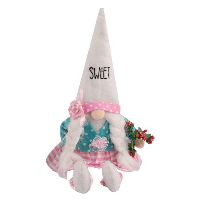Gnomes Valentine'S Day Decoration, for Valentine'S Day Table Ornament Decor, Valentine'S Gift，Home Table Gnomes Decor, Confession Gift, Gift for Girl/Daughter Home & Garden > Decor > Seasonal & Holiday Decorations Jolly's White  