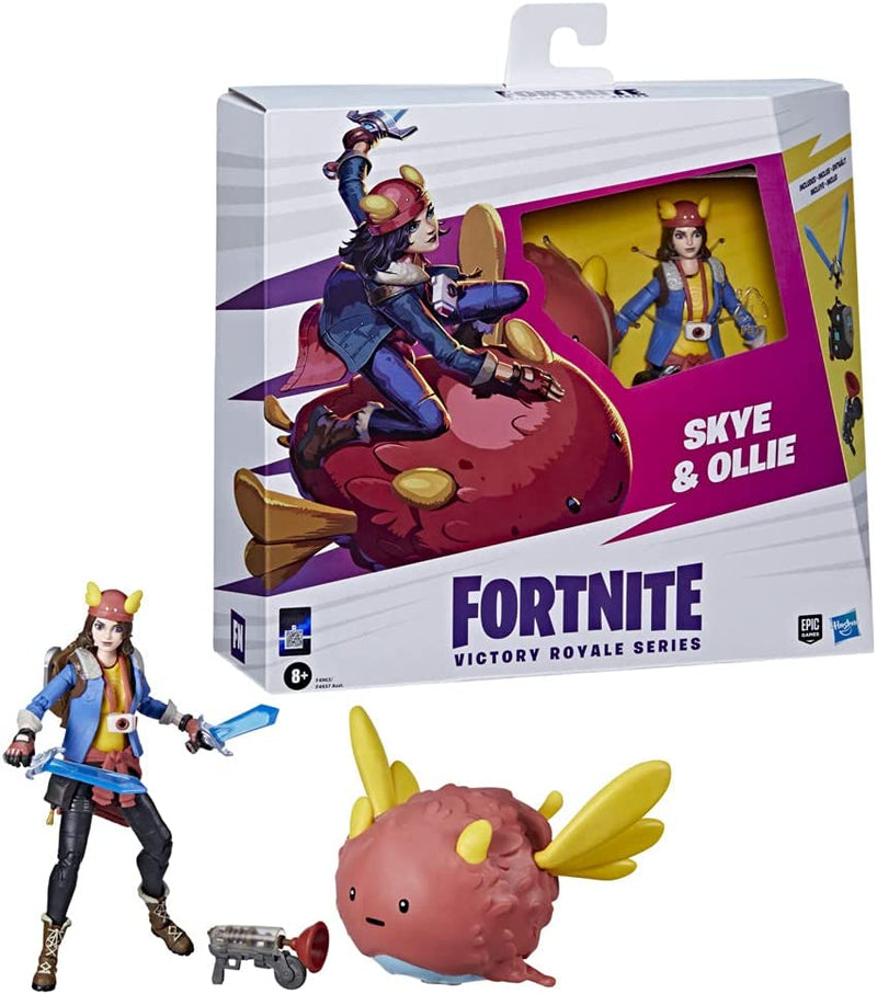 FORTNITE Hasbro Victory Royale Series Skye and Ollie Deluxe Pack Collectible Action Figures with Accessories - Ages 8 and Up, 6-Inch Sporting Goods > Outdoor Recreation > Winter Sports & Activities Hasbro   