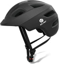 GLAF Toddler Bike Helmet Kids Baby Bike Helmet for 1 Year Old and up Girls Boys Multi Sport Adjustable for Scooter Bicycle Infant Youth Child Skateboard Safety Cycling Sporting Goods > Outdoor Recreation > Cycling > Cycling Apparel & Accessories > Bicycle Helmets GLAF Matte black S-M (20.4''-22'') (3-8 years) 