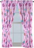 Jay Franco Minecraft Isometric Blue 63 in Drapes 4 Piece Set - Beautiful Room Decor&Easy Set Up, Bedding Features Creeper - Window Curtains Include 2 Panels&2 Tiebacks (Official Minecraft Product) Home & Garden > Decor > Window Treatments > Curtains & Drapes Jay Franco Pink - Jojo Siwa 63 Inch 