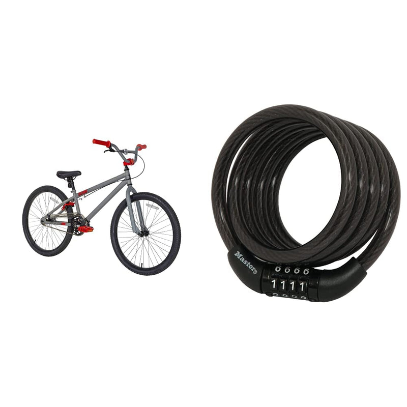 Tony Hawk Aftermath 24" BMX Bike Sporting Goods > Outdoor Recreation > Cycling > Bicycles Chitech Industries II Aftermath Grey Bike + Lock Cable 24 Inch