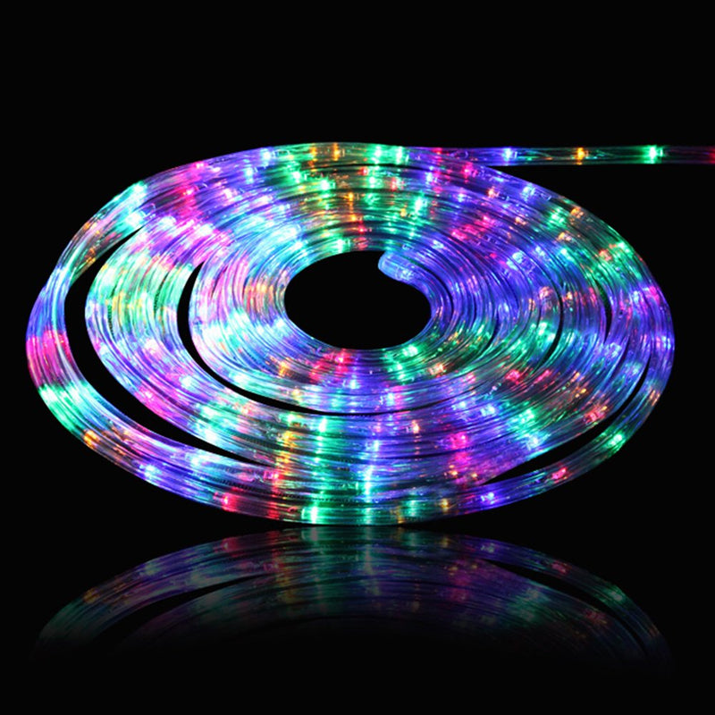 LED Rope Lights 110V Waterproof Connectable String Lights for Indoor Outdoor Garden Decorative Lighting Green Home & Garden > Decor > Seasonal & Holiday Decorations LamQee 50' Multicolor 