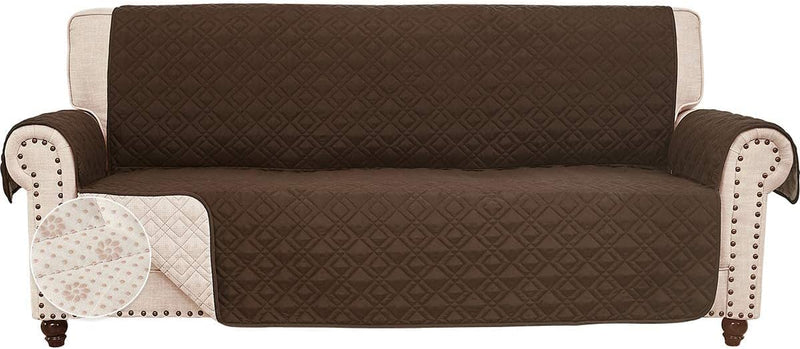 ROSE HOME FASHION Anti-Slip Sofa Cover for Leather Sofa, Couch Covers for 3 Cushion Couch, Slip-Resistant Couch Cover for Leather Sofa, Sofa Covers for Living Room, Couch Covers(Sofa:Darkgrey) Home & Garden > Decor > Chair & Sofa Cushions Rose Home Fashion Chocolate 68"Large Sofa 