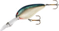 Norman Lures DD22 Deep-Diving Crankbait Bass Fishing Lure Sporting Goods > Outdoor Recreation > Fishing > Fishing Tackle > Fishing Baits & Lures Pradco Outdoor Brands White Black Green 3", 5/8 oz 