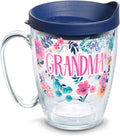 Tervis Made in USA Double Walled Dainty Floral Mother'S Day Insulated Tumbler Cup Keeps Drinks Cold & Hot, 16Oz, Gigi Home & Garden > Kitchen & Dining > Tableware > Drinkware Tervis Grandma 16oz Mug 