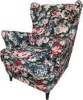 CRIUSJA Chair Cover for IKEA Strandmon Armchair, Couch Cover for Living Room, Armchair Sofa Slipcover (8018-16, Armchair Cover) Home & Garden > Decor > Chair & Sofa Cushions CRIUSJA Fx-101  