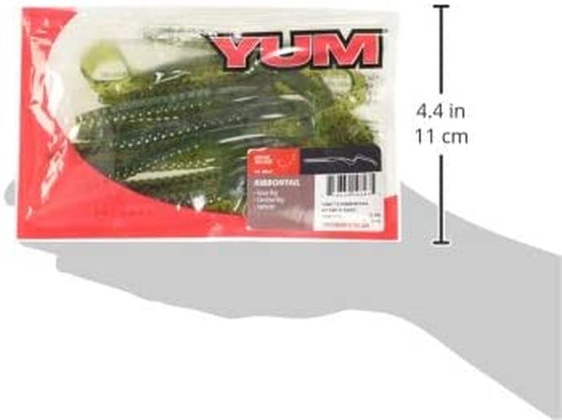 YUM Ribbontail Worm Curly-Tail Swim-Bait Bass Fishing Lure Sporting Goods > Outdoor Recreation > Fishing > Fishing Tackle > Fishing Baits & Lures Pradco Outdoor Brands   